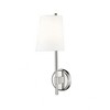 Winward Collection 1-Light Wall Sconce - Classic Traditional Style with Fabric Shade - 2 of 4