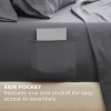 Deep Pocket Queen Sheets - Prewashed Ultra-Soft Queen Sheet Set, Fits Mattresses Up to 18 Inches Thick, Breathable & Secure Fit, Hotel Luxury Bedding - 4 of 4