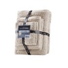 100% Cotton Solid Color Luxury Bath Towel Set, Heavyweight Ultra Soft Touch Durable Bath Towel - 3 of 4