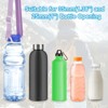 Unique Bargains Hiking Walking Outdoor Adjustable Shoulder Strap with Carrier Ring Water Bottle Lanyards 6 Pcs - 3 of 4