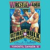 Girls WWE Hulk Hogan VS The Ultimate Warrior Poster T Shirt - 2 of 4