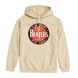 Men's - The Beatles - 1964 USA Tour Graphic Fleece Pullover Hoodie - 1 of 4