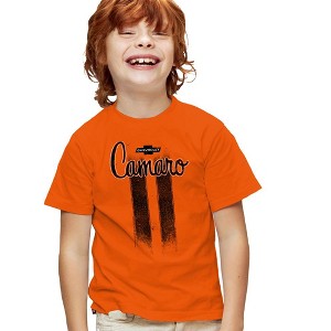 Boys' Short Sleeve Chevrolet Camaro Stripes T-Shirt - 1 of 4