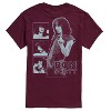 Men's AC/DC Collage Short Sleeve Graphic T-Shirt - Maroon - 3 X-Large - 2 of 4