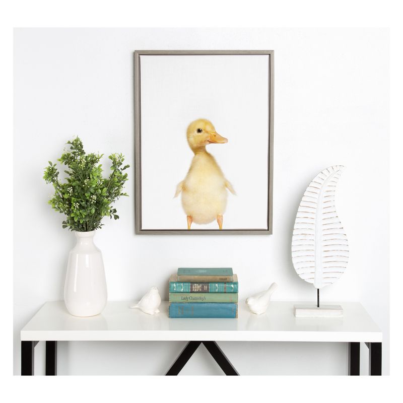 18" x 24" Sylvie Animal Studio Duck Framed Canvas by Amy Peterson - Kate & Laurel All Things Decor, 5 of 6