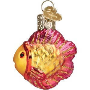 Old World Christmas Mini Glass Blown Ornament for Christmas Tree, Penguin - 1 of 4
