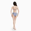 PATPAT Couples Vacation Hawaiian Tropical Floral Print Swim Trunks Shorts and Two-Piece Swimsuit - 3 of 4