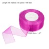 Unique Bargains Soft DIY Crafts Wedding Gift Wrapping Sheer Organza Ribbon - 2 of 4