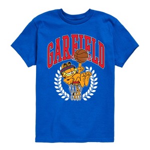 Boys' - Garfield - Basketball Short Sleeve Graphic T-Shirt - 1 of 4