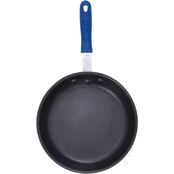 Winco AFPI-12NH, 12" Induction Ready Aluminum Fry Pan with Non-Stick Coating and Silicone Sleeve