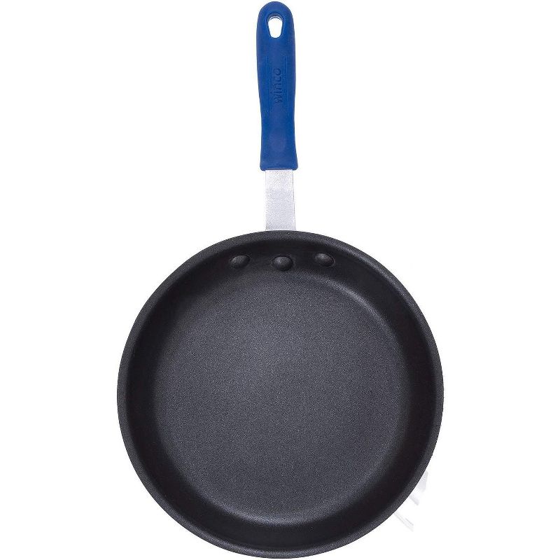 Winco AFPI-12NH, 12" Induction Ready Aluminum Fry Pan with Non-Stick Coating and Silicone Sleeve, 1 of 5