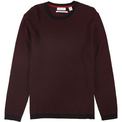 Calvin Klein Mens All-Over Textured Pullover Sweater