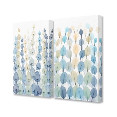 Stupell Industries Seaweeds And Ocean Plants Blue Green Pattern Designs