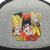 Dragon Ball Z Super Saiyan Goku Gray Yout Snapback Hat - 3 of 4