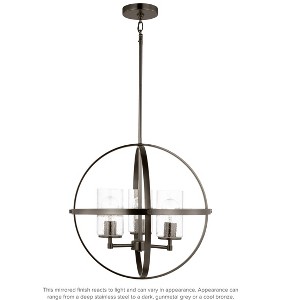 Three Light Chandelier - 1 of 2