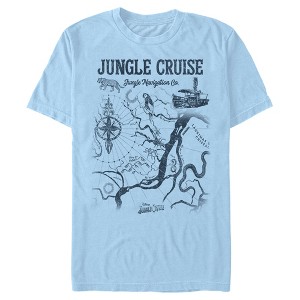 Men's Jungle Cruise Map of the Jungle T-Shirt - 1 of 4