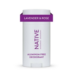 Native Deodorant for Women & Men - Lavender & Rose - Aluminum Free - 2.65oz - 1 of 4