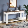NicBex Antique Solid Wood Console Table with Storage,American Design Drawer Entryway Table,Sofa Table for Living Room,Entryway,Hallway - 2 of 4