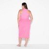 Women's ButterBliss Keyhole Racer Back Midi Bodycon Dress - Wild Fable™ - 3 of 3