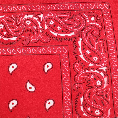 paisley red