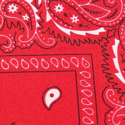 paisley red