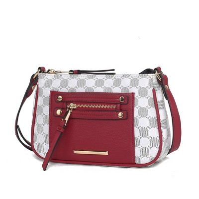 MKF Collection Essie Circular Print Women’s Crossbody Bag by Mia K