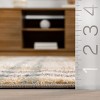 Nuloom Fiorella Plaid 5x8 Indoor Area Rug for Living Room Bedroom Dining Room Kitchen, Orange And Grey/Grey - 3 of 4
