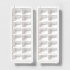 Rubbermaid Easy-Release Ice Cube Tray, White, 2-Pack – ShopBobbys