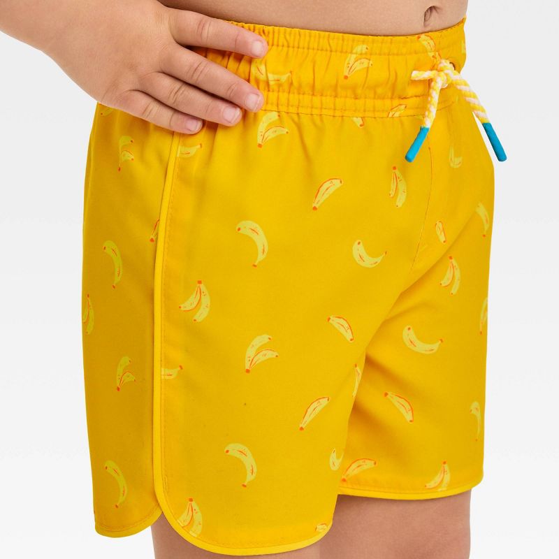 Toddler Boys' Dolphin Hem Swim Shorts - Cat & Jack™, 3 of 7