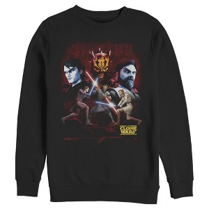 Men's Star Wars: The Clone Wars Jedi Vs. Sith Sweatshirt - 1 of 3