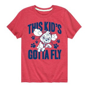 Boys' - Paw Patrol - This Kid's Gotta Fly Short Sleeve Graphic T-Shirt - 1 of 4