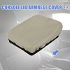 Unique Bargains Car Center Console Lid Armrest Seat Box Cover Protector Replacement Microfiber Leather for Honda CRV 2017-2021 - image 2 of 4