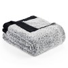 Amelie Home Reversible Plush Knit Throw Blanket - Soft & Cozy Feather Yarn Design - 2 of 4