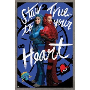 Trends International Disney Descendants: The Rise of Red - Stay True Framed Wall Poster Prints - 1 of 4