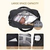 CLUCI Weekender Travel Bag for Women Puffer Tote Bag Carry On Duffle Overnight Bags with Shoe Compartment - 3 of 3