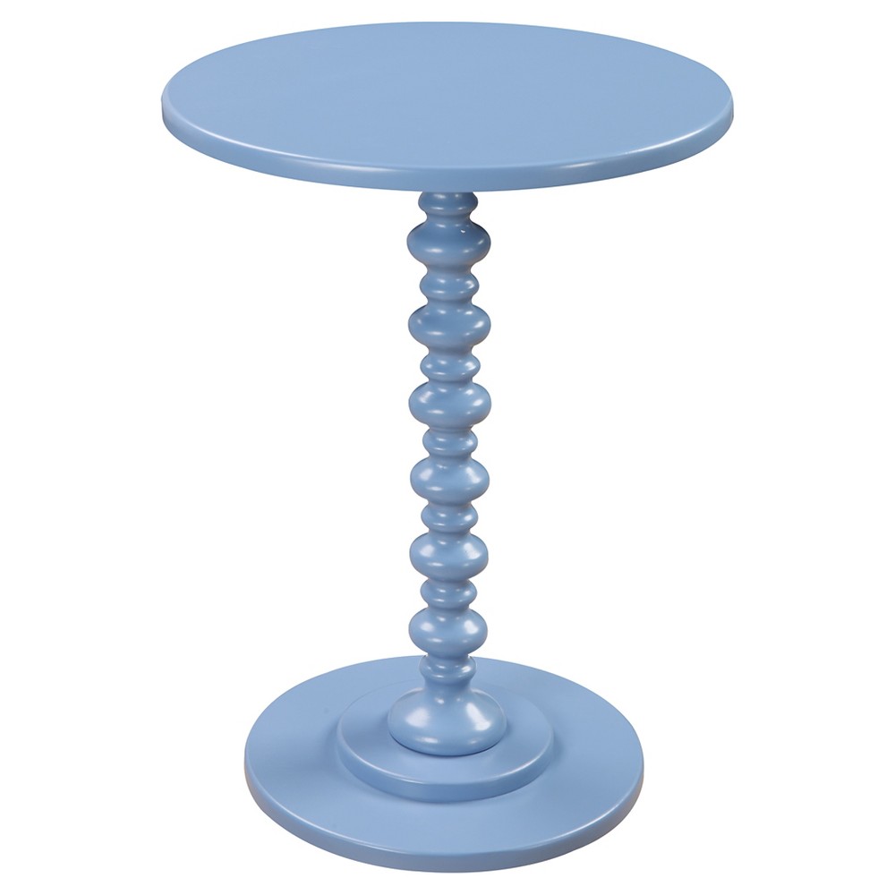 Palm Beach Spindle Table Blue - Breighton Home