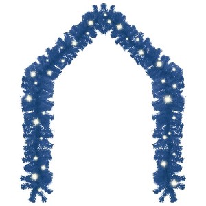 vidaXL Garland Blue PVC 16.4ft Christmas Garland Classic - 1 of 4