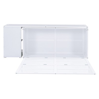 Bella Depot Queen Murphy Bed with Rotable Desk