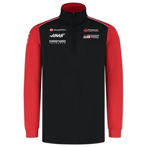 Tricorp Haas Racing F1 2025 Team 1/4 Zip Fitted Sweater - 1 of 4