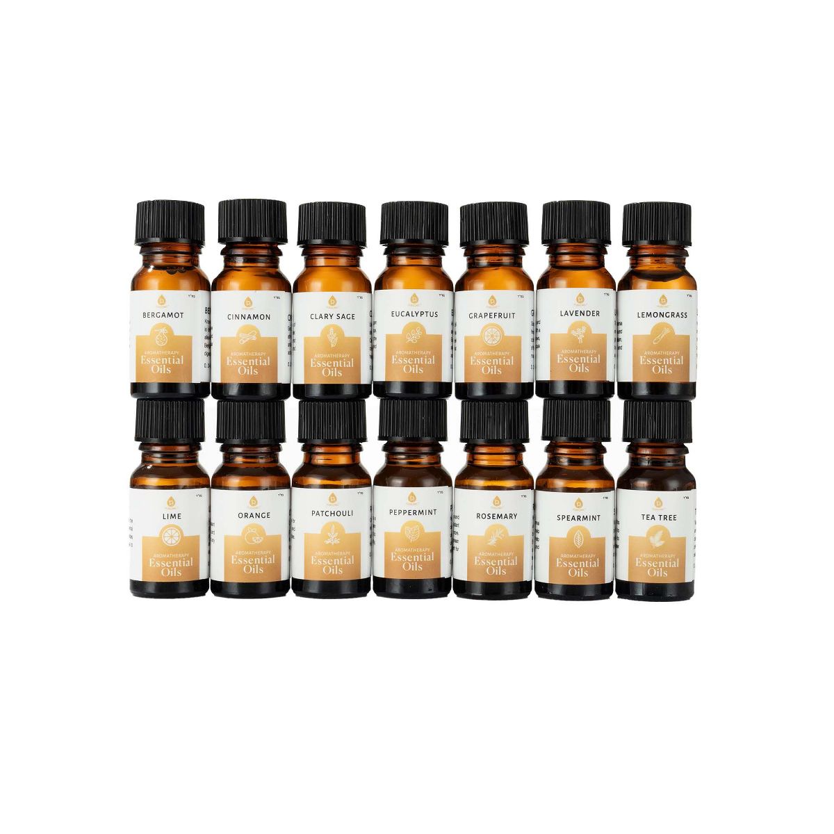 Pursonic Essential Oils Christmas Gift Set – 14-Piece Aromatherapy Collection - thumbnail 4