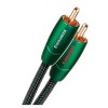AudioQuest Evergreen 3.5mm To RCA Audio Cable - High-Purity Copper, Foamed-PE Insulation, Noise-Dissipation Shield
