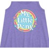 Girls' - My Little Pony - Retro Rainbow Badge Graphic Sleeveless Aline Dress - 2 of 3