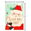 Christmas Card for Kids' 'Ho Ho Ho Jolly Santa' Includes Envelope - 4 of 4