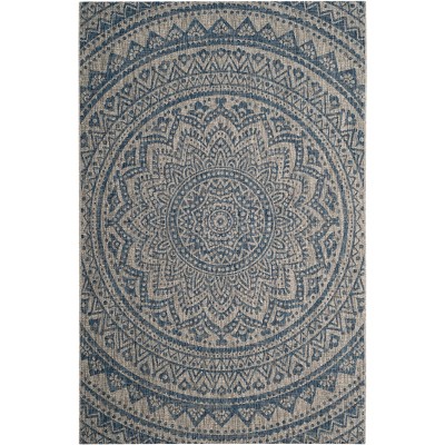 Courtyard CY8734 Power Loomed Indoor and Outdoor Rug - Safavieh