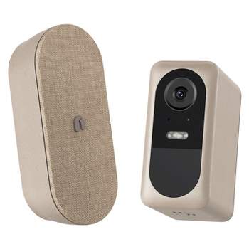 Nooie 2K Wi-Fi Battery-Powered Indoor/Outdoor Cam Pro with Spotlight and Base Station (1 Camera)
