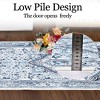 Coucheta Vintage Area Rug Washable Non-Slip Foldable Distressed Print Carpet for Kitchen Bathroom Entryway, Multi-Color & Size - 4 of 4