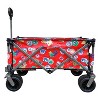Vynxaria Folding Utility Garden Cart ¨C Multifunctional Outdoor Wagon for Camping, Picnic, Beach, Gardening & Shopping - 2 of 4