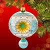 Miss Christmas 4.5 Inch Pc Chatham In Turquoise Christmas Tree Ornament , Christmas Decor Holidays Christmas Decoration (1PC) - 2 of 4