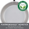 Rachael Ray 2-Piece Set Aluminum Skillet, 9.5 & 11.75, Gray Shimmer - 3 of 4