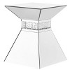Elegant Lighting 12 inch Crystal End Table in Clear Mirror Finish - 3 of 4